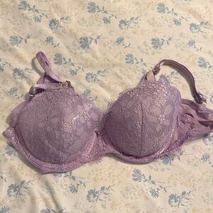 Victoria's Secret Lilac Lace Bra